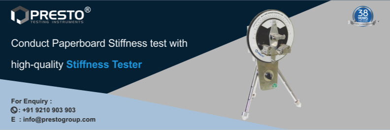 Conduct Paperboard Stiffness Test with High-Quality Stiffness Tester